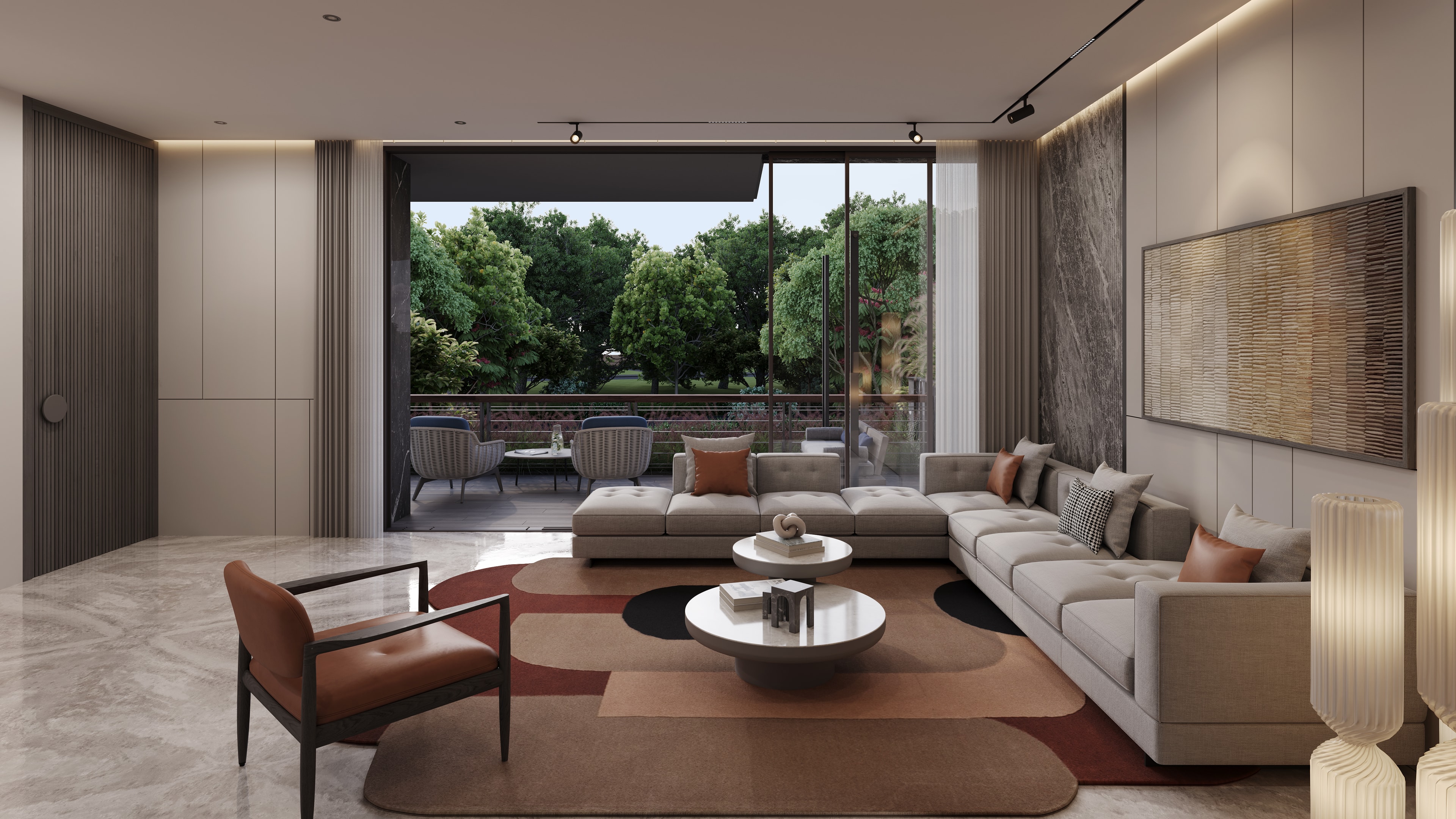 Luxurious living space by Dayasagar Group